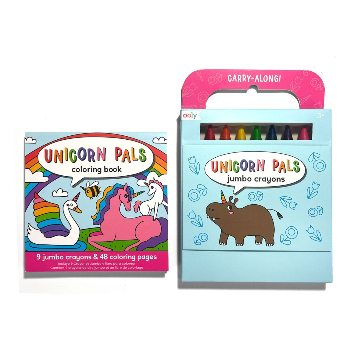 Carry Along | Unicorn Pals (krijtjes + keurboekje)