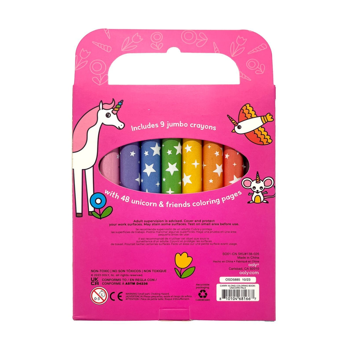 Carry Along | Unicorn Pals (krijtjes + keurboekje)