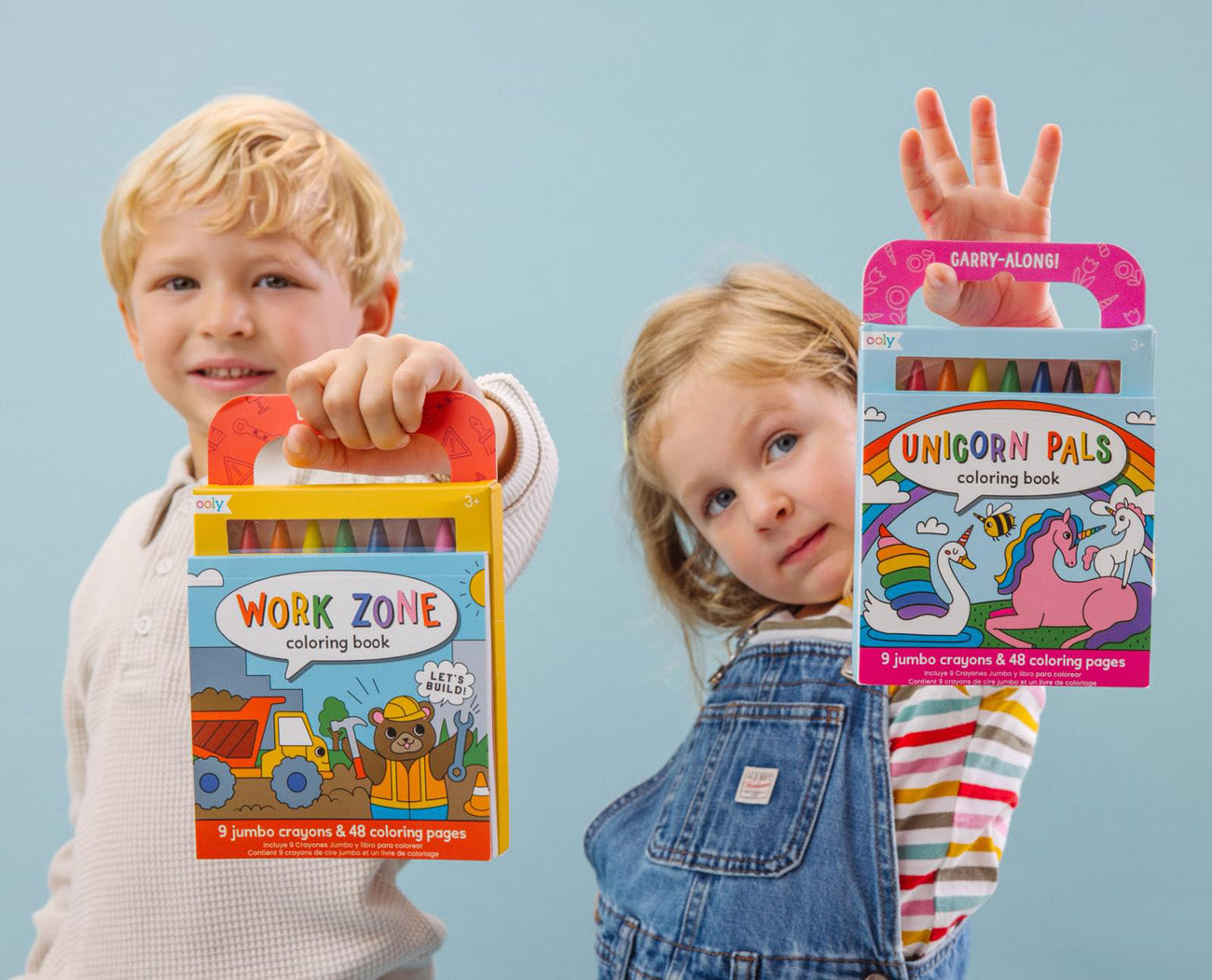 Carry Along | Unicorn Pals (krijtjes + keurboekje)