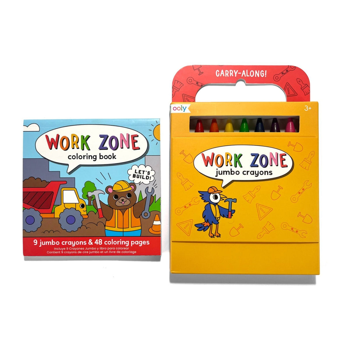 Carry Along | Work Zone (krijtjes + keurboekje)