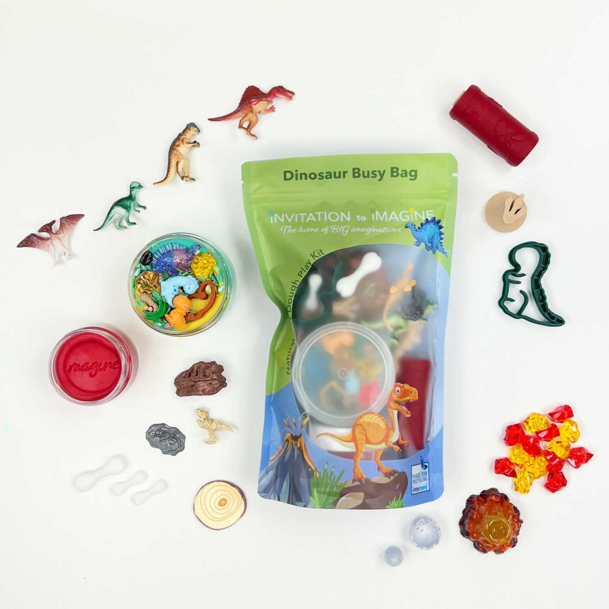 Busy Bag | Dinosaur Play Kit