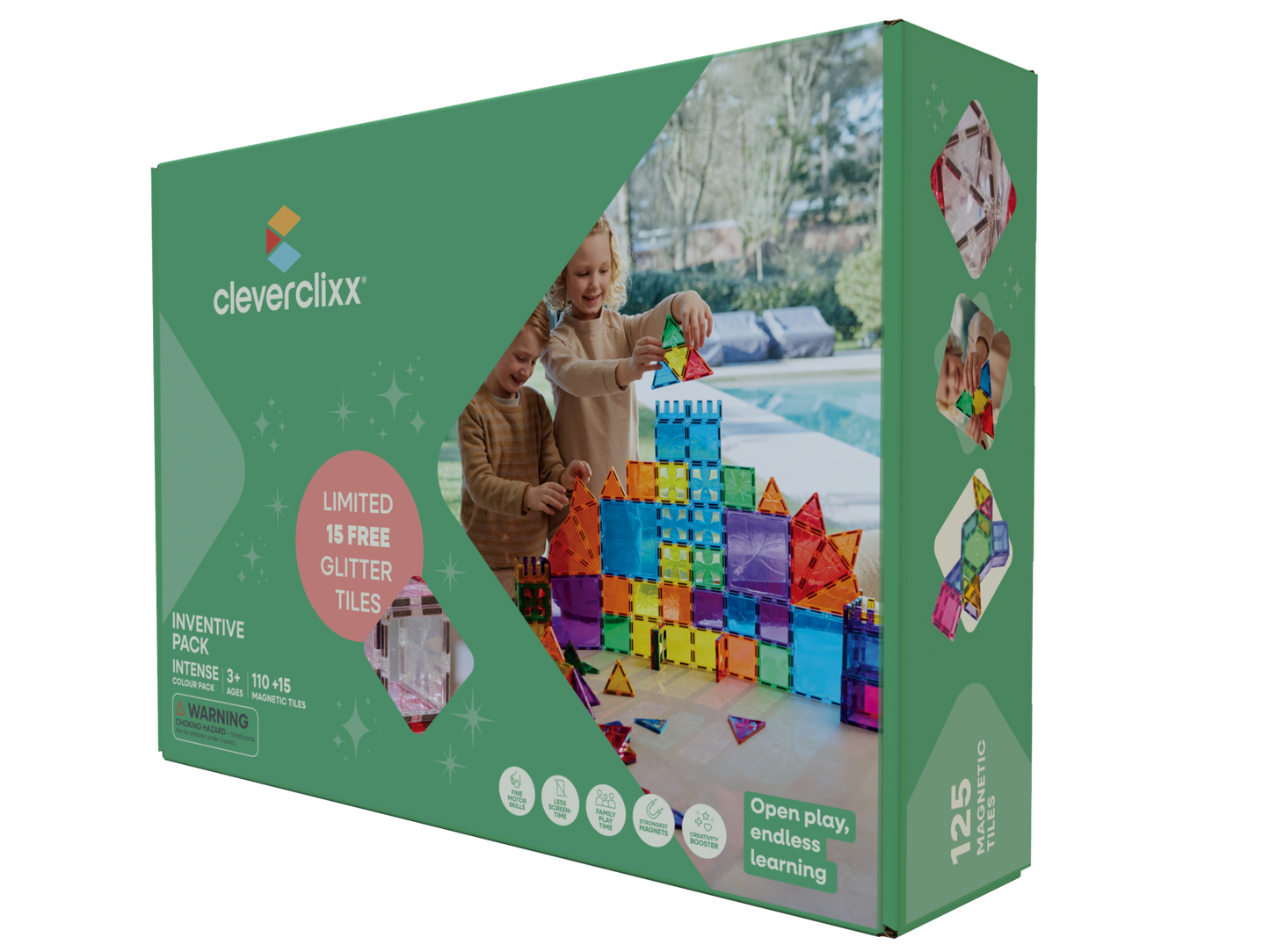 Inventive Pack Intense (110 + 15 GRATIS GLITTERTEGELS)