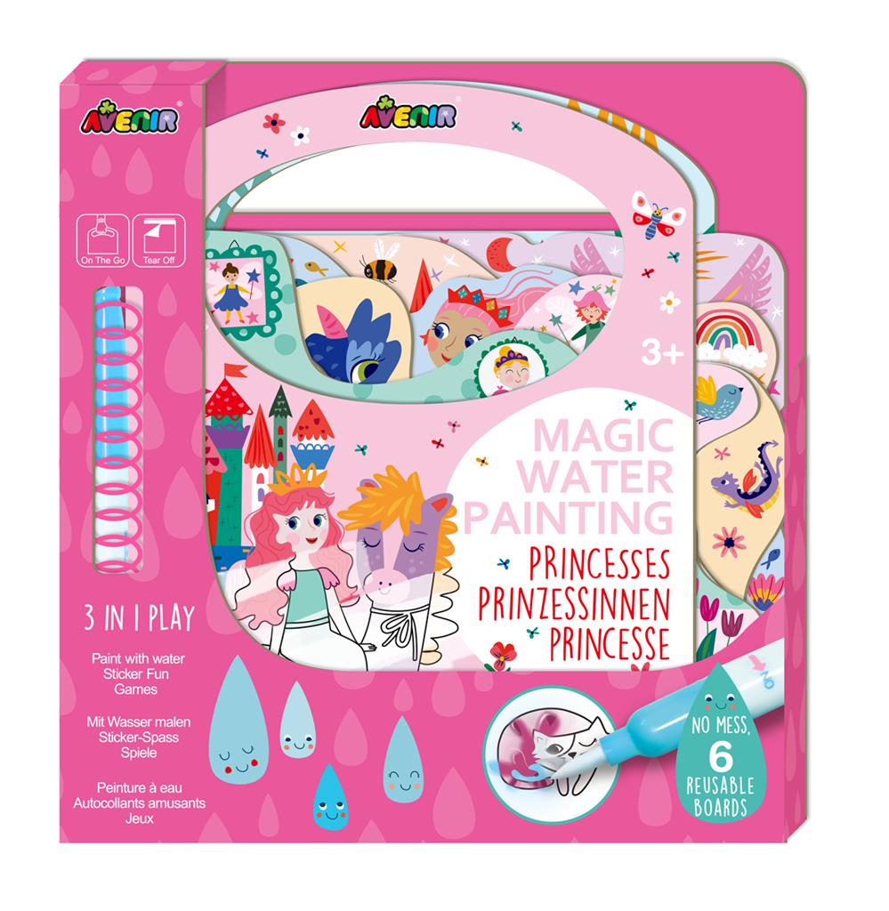 Magisch Waterschilderen | Prinsessen (3+)