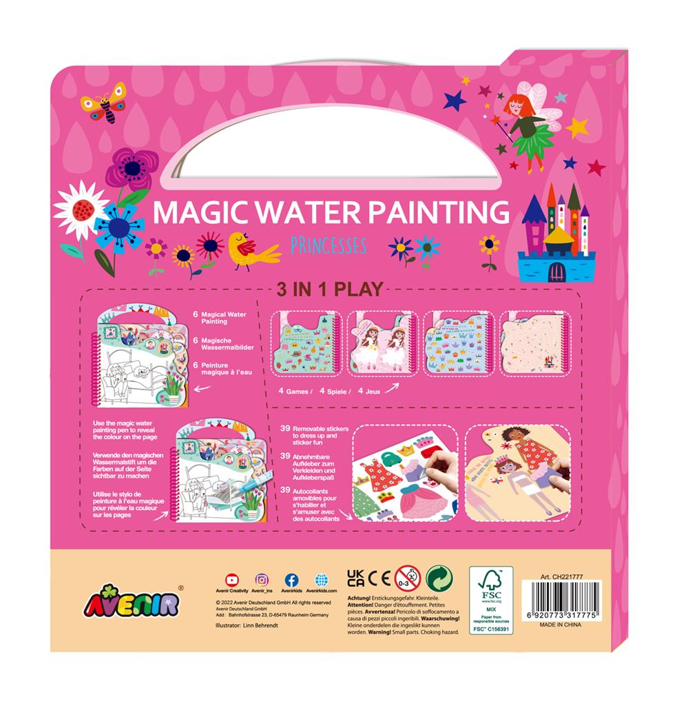 Magisch Waterschilderen | Prinsessen (3+)