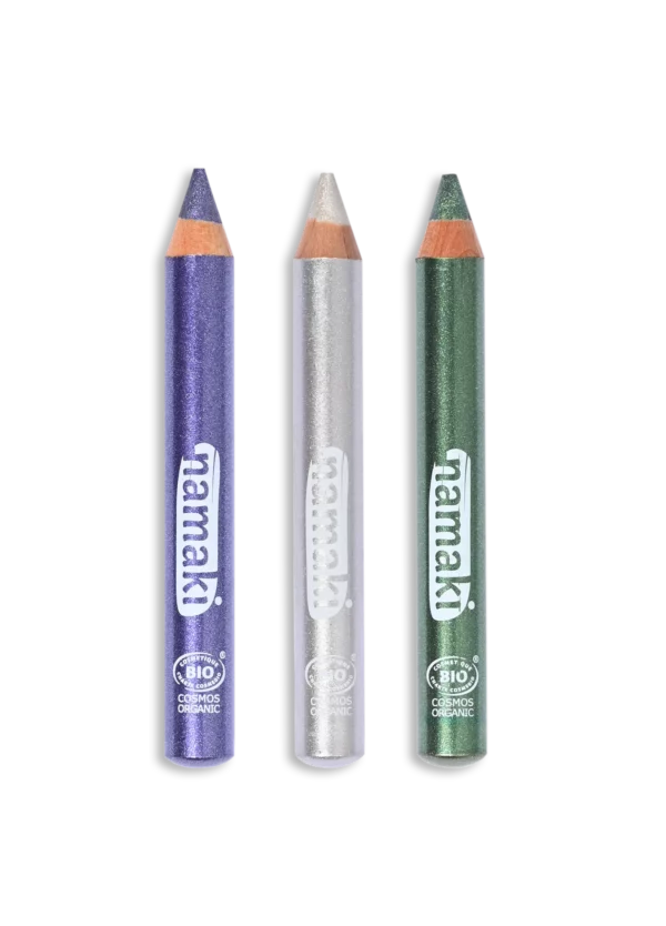 Set van 3 Glitter Schminkpotloden
