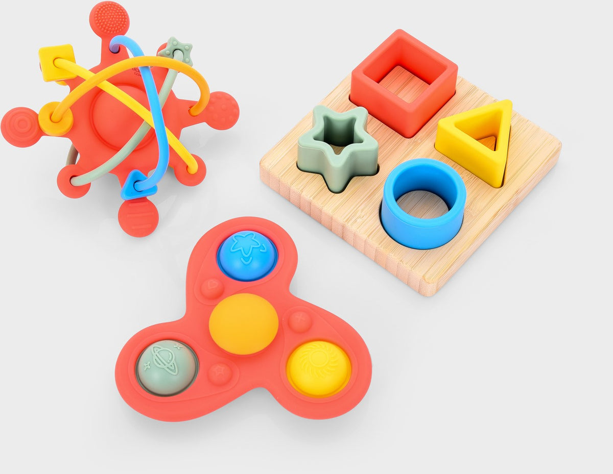 Silisoft Sensorische Set Regenboog (0+)