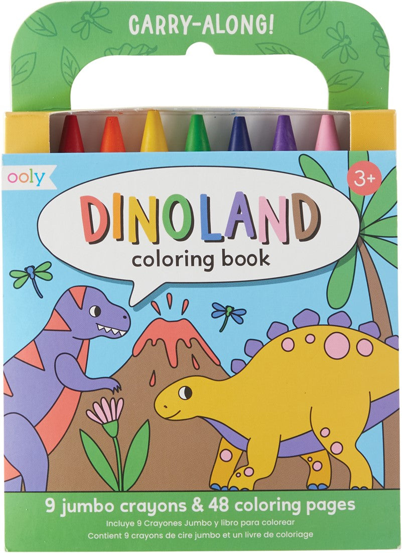 Carry Along | Dinoland (krijtjes + keurboekje)