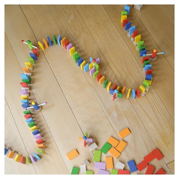 Houten Domino Rally (5+)