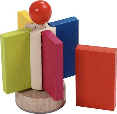 Houten Domino Rally (5+)