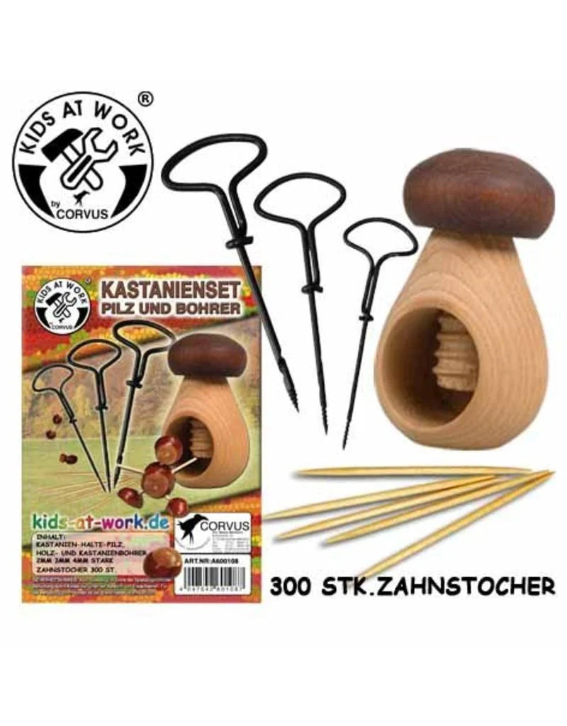 BINNENKORT! Kastanje Knutselset (8+)