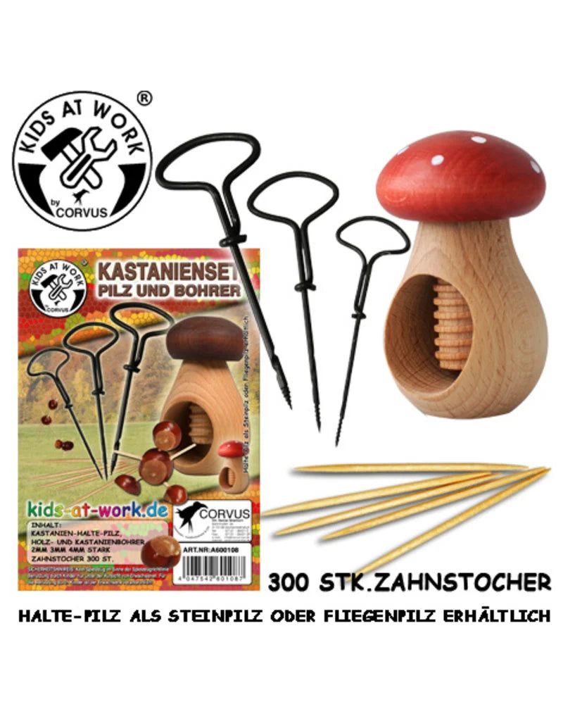 BINNENKORT! Kastanje Knutselset (8+)