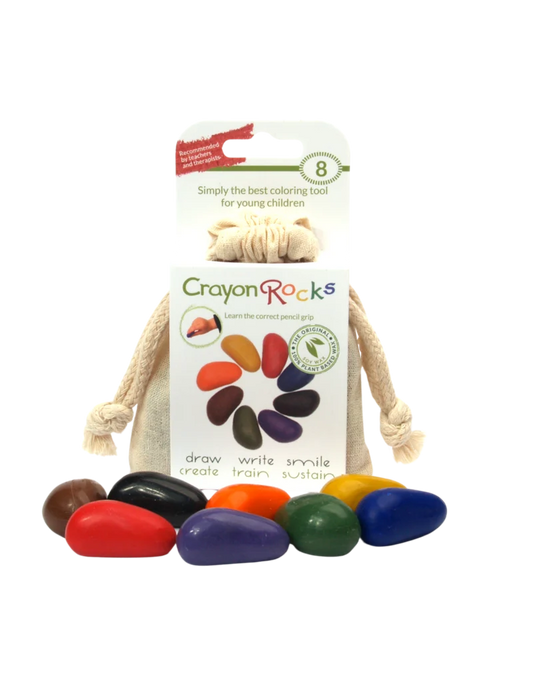 Crayon Rocks (8 - 16 - 32 kiezelvormige krijtjes)