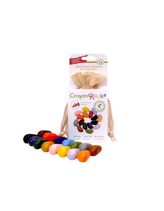 Crayon Rocks (8 - 16 - 32 kiezelvormige krijtjes)