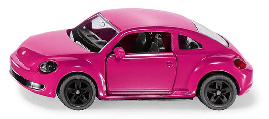 VW The New Beetle Pink (met bloemenstickers)