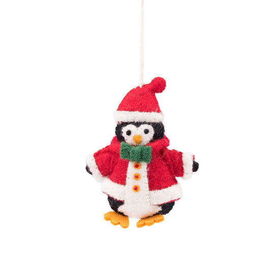 Kersthanger | Pinguin Kerstman