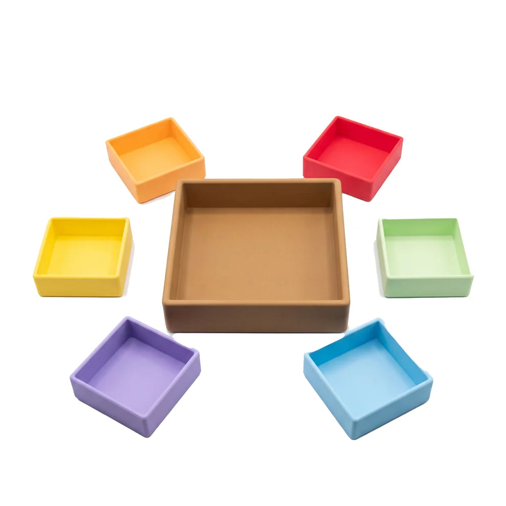 Mandigo Pastel | Inlegvierkant (kleur naar keuze)