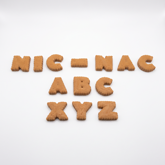 Nic-Nac Letterkoekje (stel zelf je naam samen!)