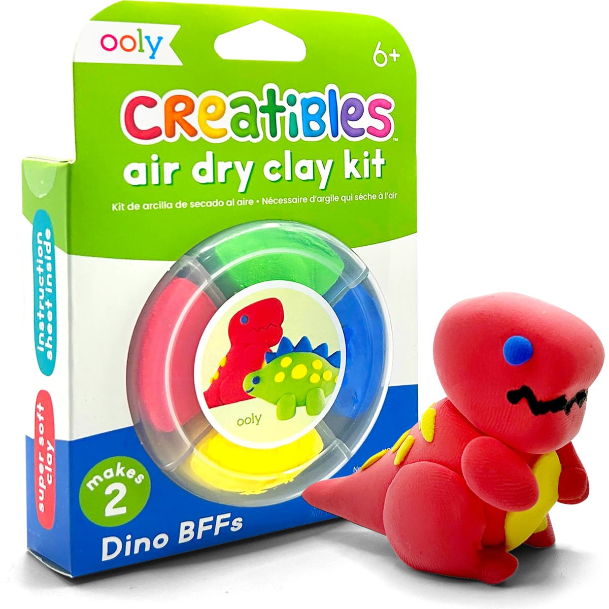 Luchtdrogende Kleikit | Creatibles Dino BFFs 6+