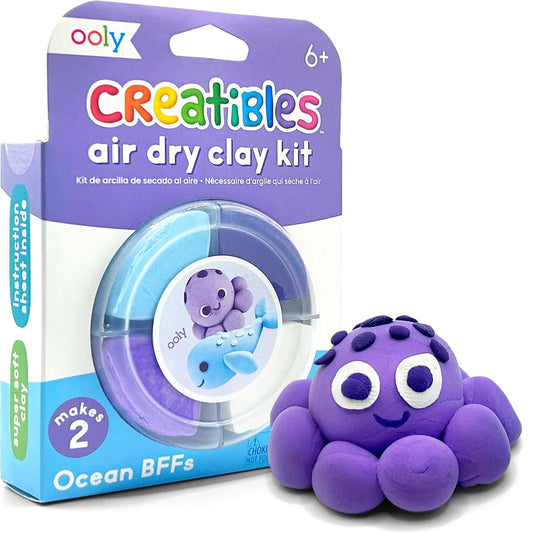 Luchtdrogende Kleikit | Creatibles Ocean BFFs 6+