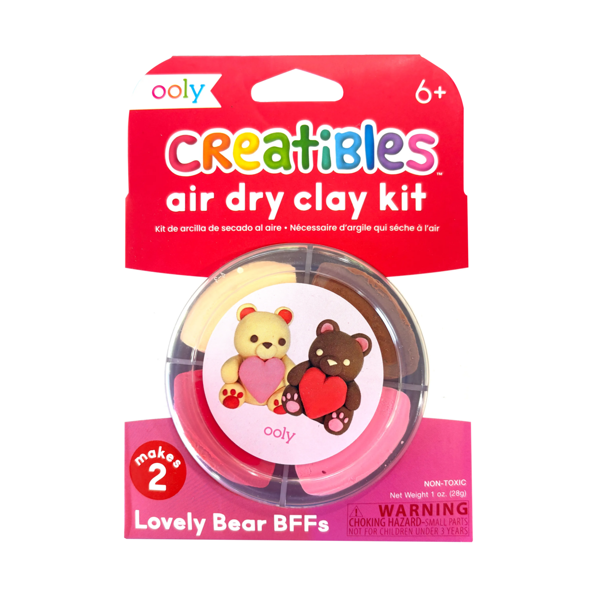Luchtdrogende Kleikit | Creatibles Lovely Bear BFFs 6+