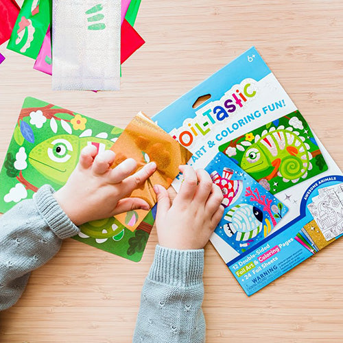 Foliekunstkit | Foil-tastic Awesome Animals 6+