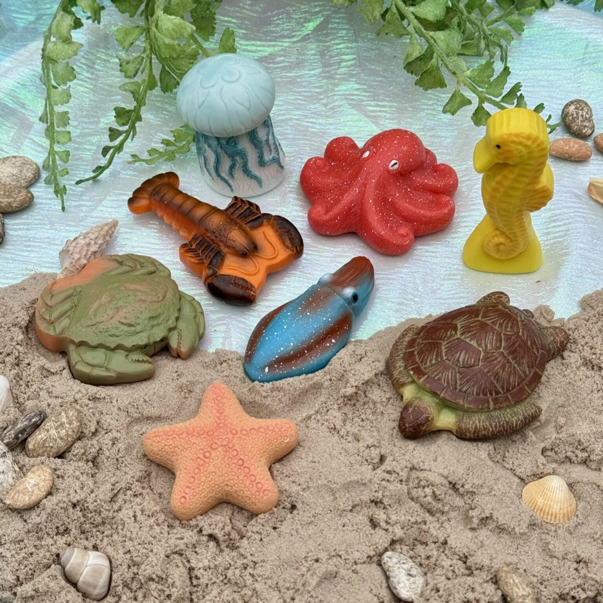 Sensory Play Stones | Ocean Life