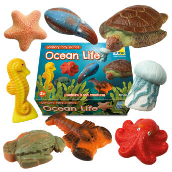 Sensory Play Stones | Ocean Life