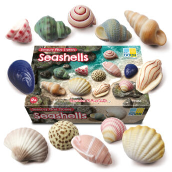 Sensory Play Stones | Seashells