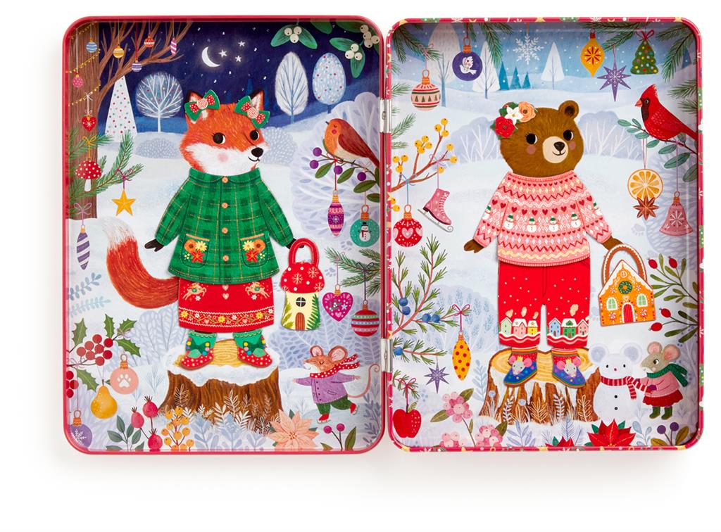 Magnetische Speelset | Merry Woodland Dress-up
