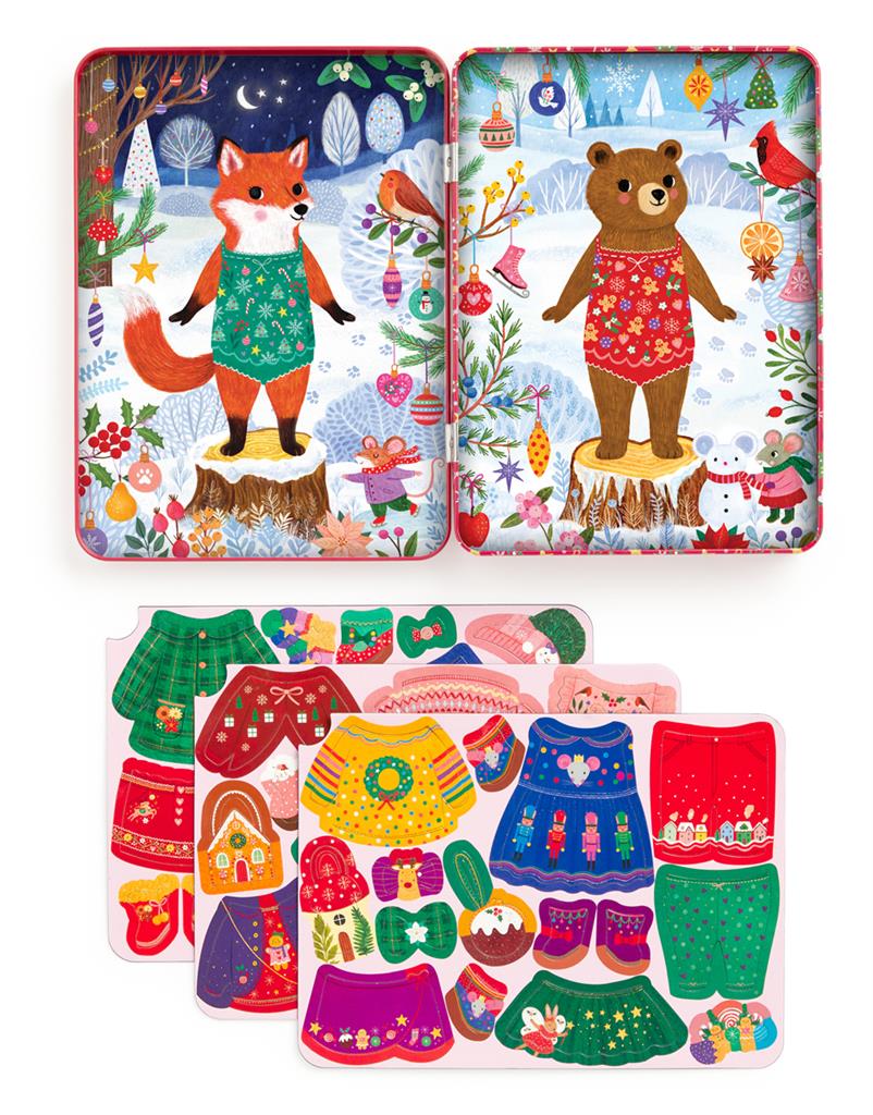 Magnetische Speelset | Merry Woodland Dress-up
