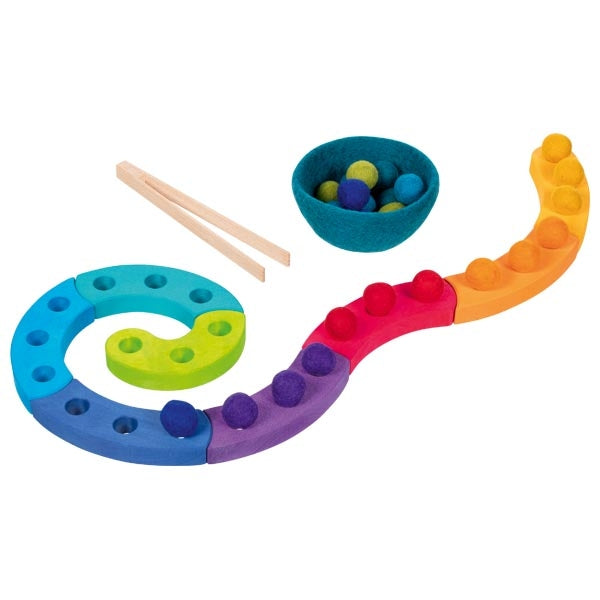 Kleurensorteerspel & Adventspiraal (OP=OP)