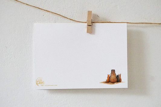 Ansichtkaart | Zonsondergang op het strand