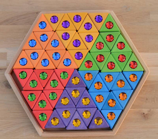 Driehoekjes | Fonkelstenen (54) (op = op)