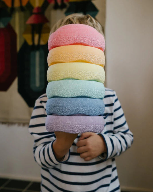 Stapelstein | MINI Regenboog Pastel (6)