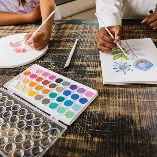 Penselen | Watercolor Paint Brush Set
