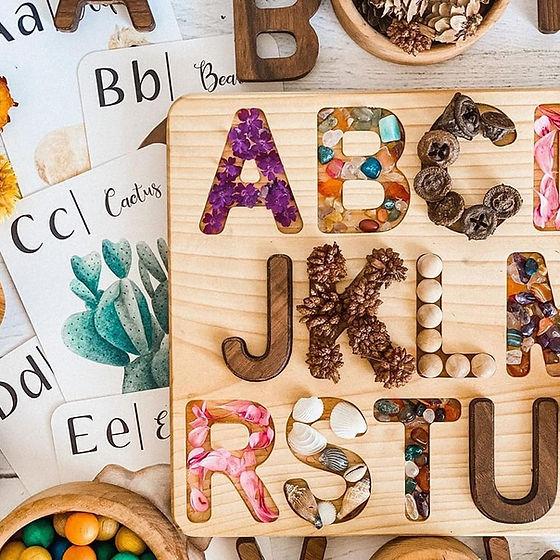 Puzzel | Hoofdletters Alfabet