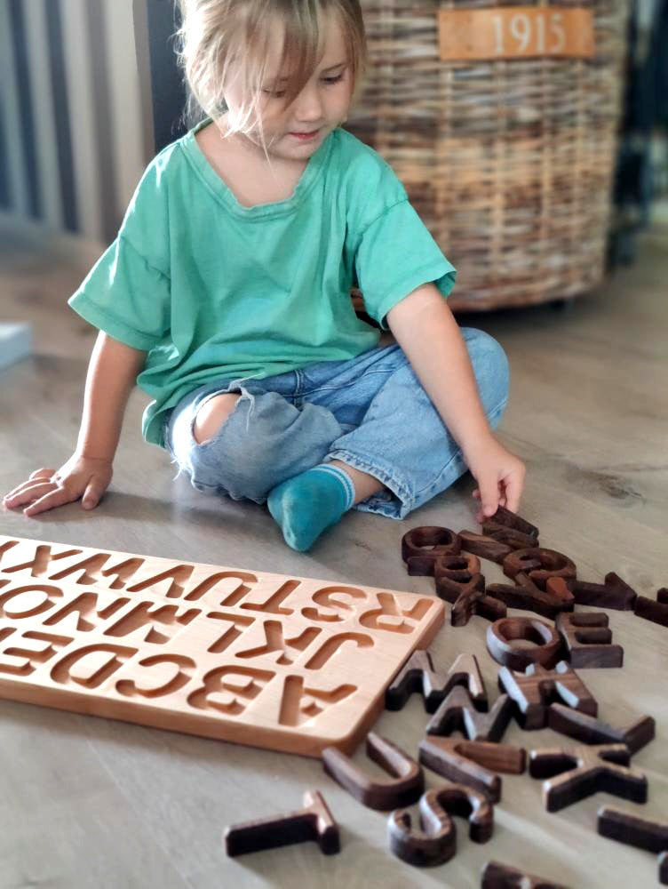 Puzzel | Hoofdletters Alfabet