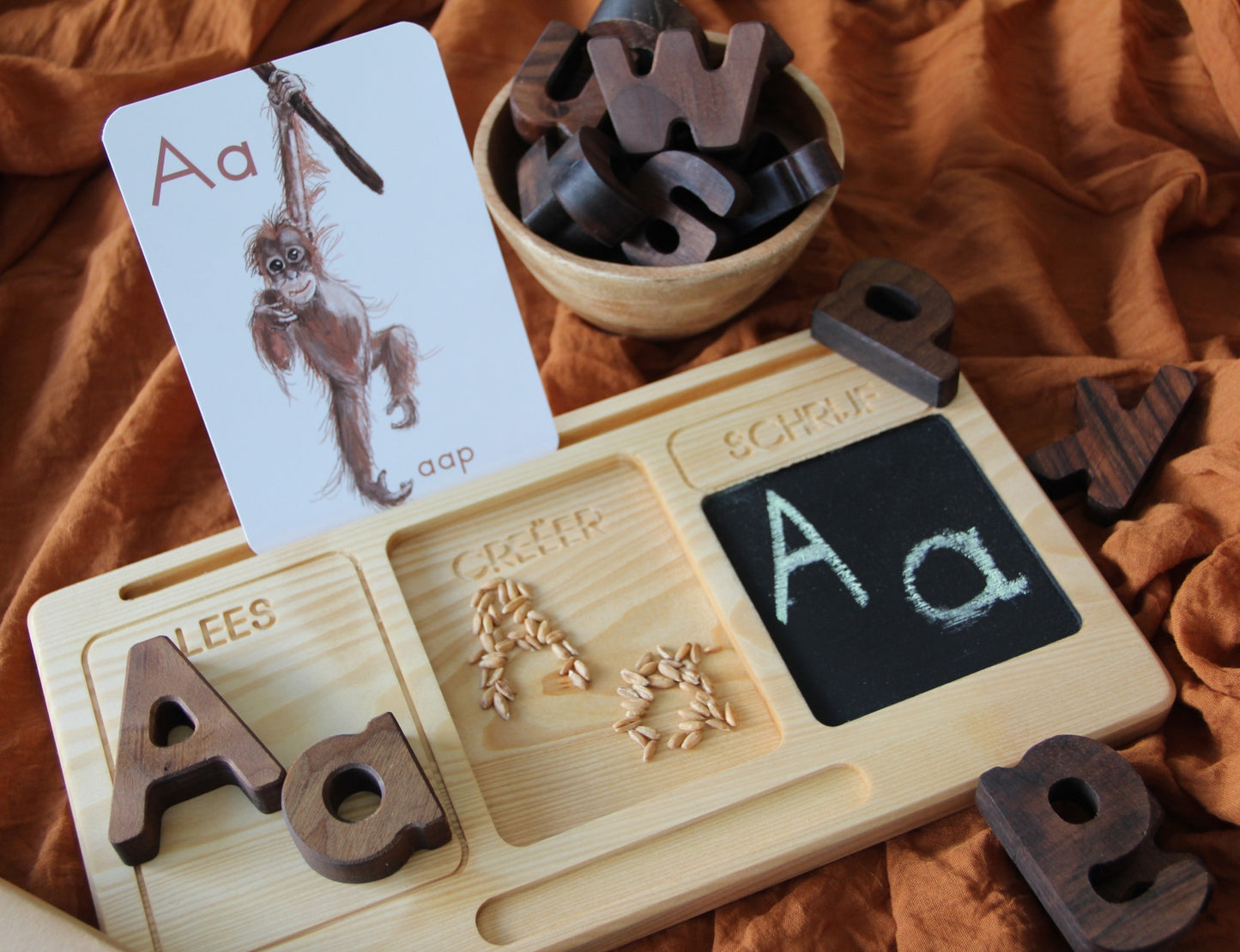 Puzzel | Hoofdletters Alfabet