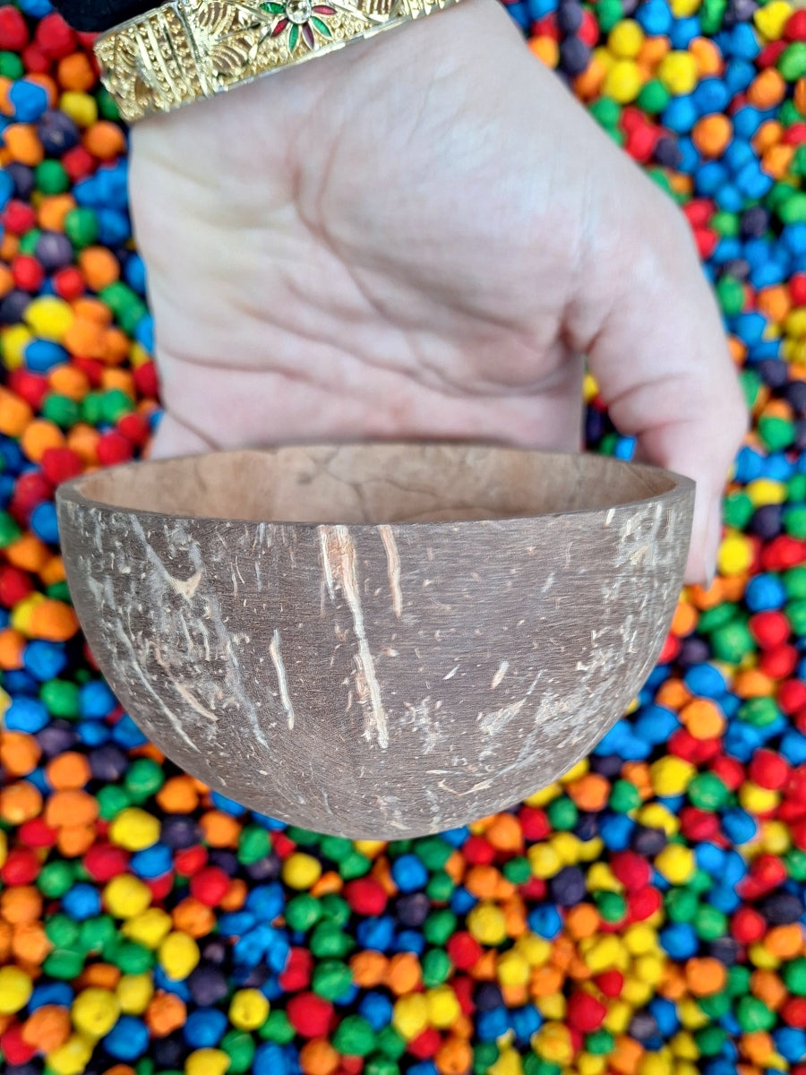 Natuurlijke Kokosnootkom | Rond