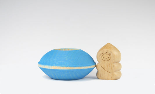 Ufo met Aliën | Blauw