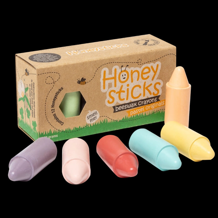 Natural Beeswax Crayons | Pastel