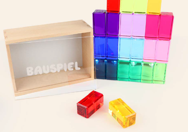 Lucent Cubes | XL Regenboog (24) (op = op)