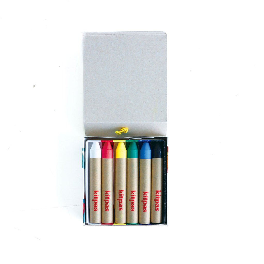 Raamkrijt | Bird - Primaire Kleuren (6 stuks)