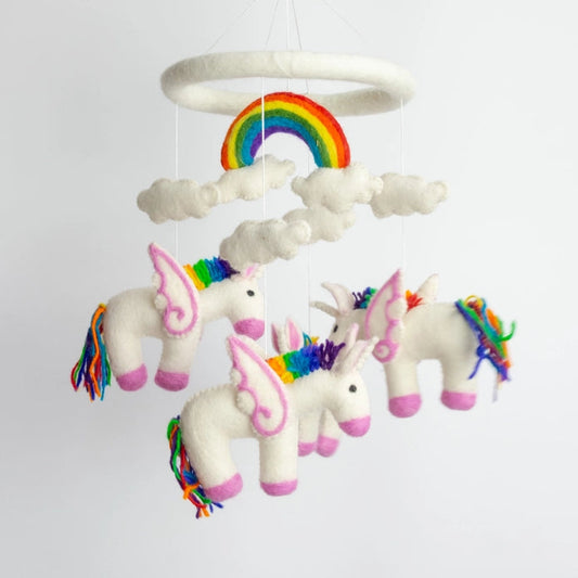 Mobiel | Regenboog Eenhoorns (OP=OP)