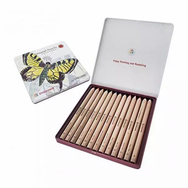 Kleurpotloden | Zeskant Dik (12+1)