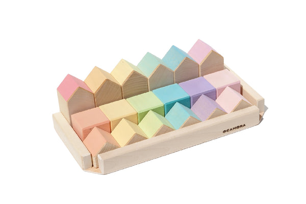 Huisjes & Kubussen | Pastel (op = op)