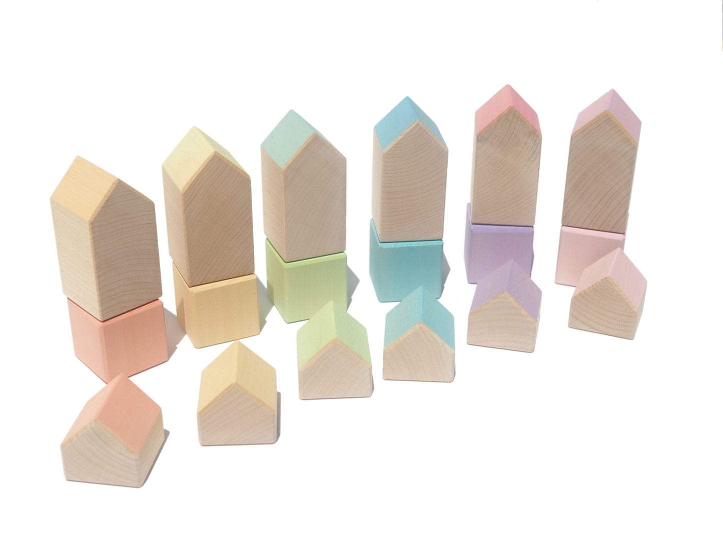Huisjes & Kubussen | Pastel (op = op)