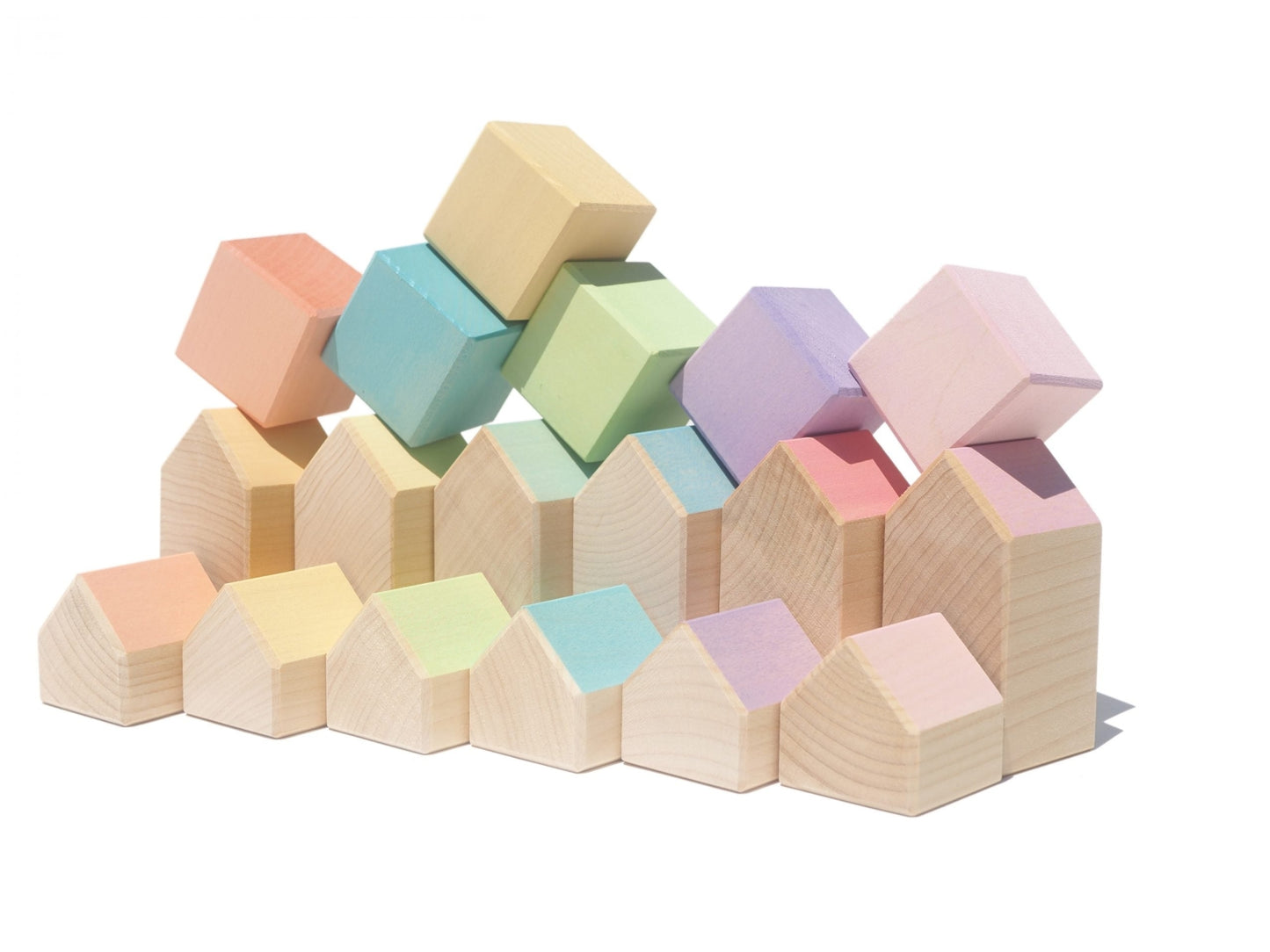 Huisjes & Kubussen | Pastel (op = op)