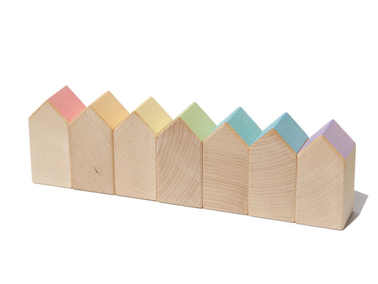 Huisjes | Pastel
