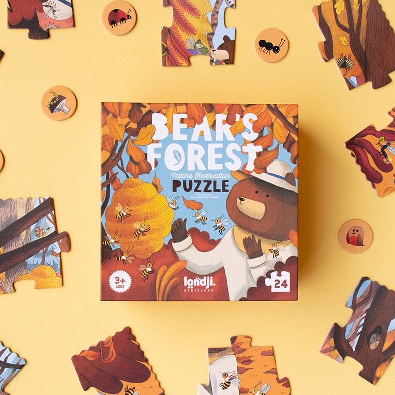 Puzzel | Bear's Forest (zoek & vind)